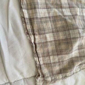 XS LUCKY BRAND FLANEL BUTTON DOWN